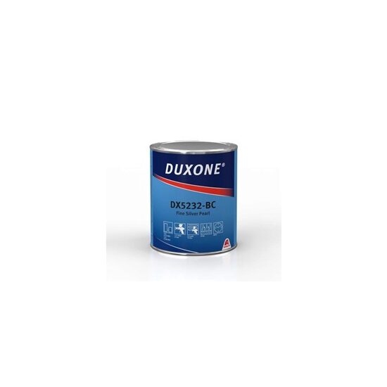 Duxone DX5232 Fine Silver Pearl 1L – Vopsea Auto Basecoat Argint Pearl Fin pentru Refinish